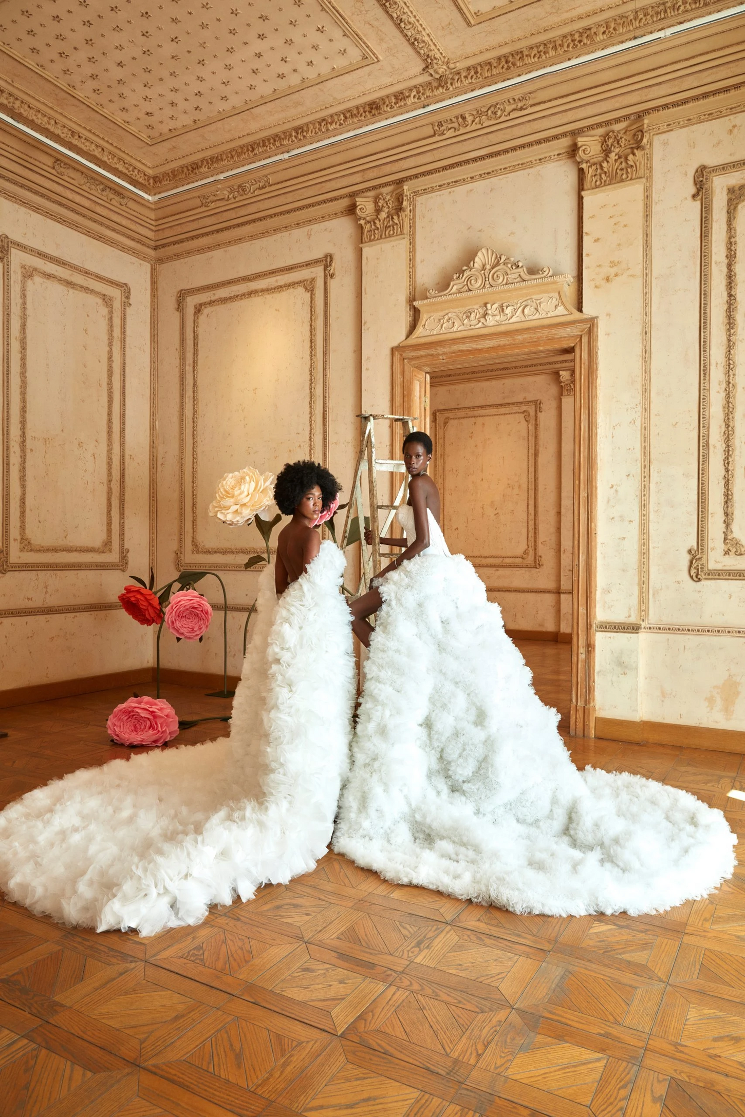 Shimmering Heartbeat Tulle Mermaid Gown