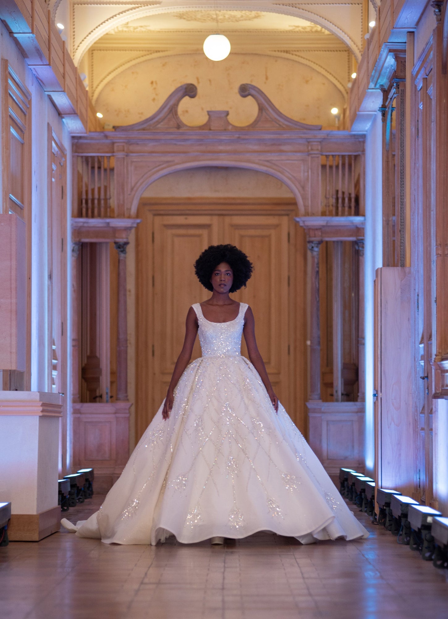 Ivory Royalty Crystal Princess Gown