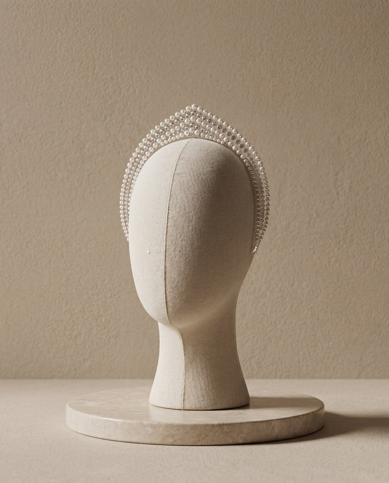 Pearl Crown Tiara