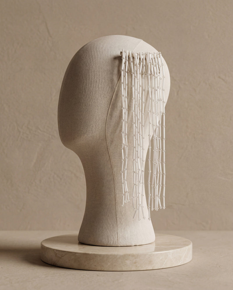 Crystal Fringe Clip