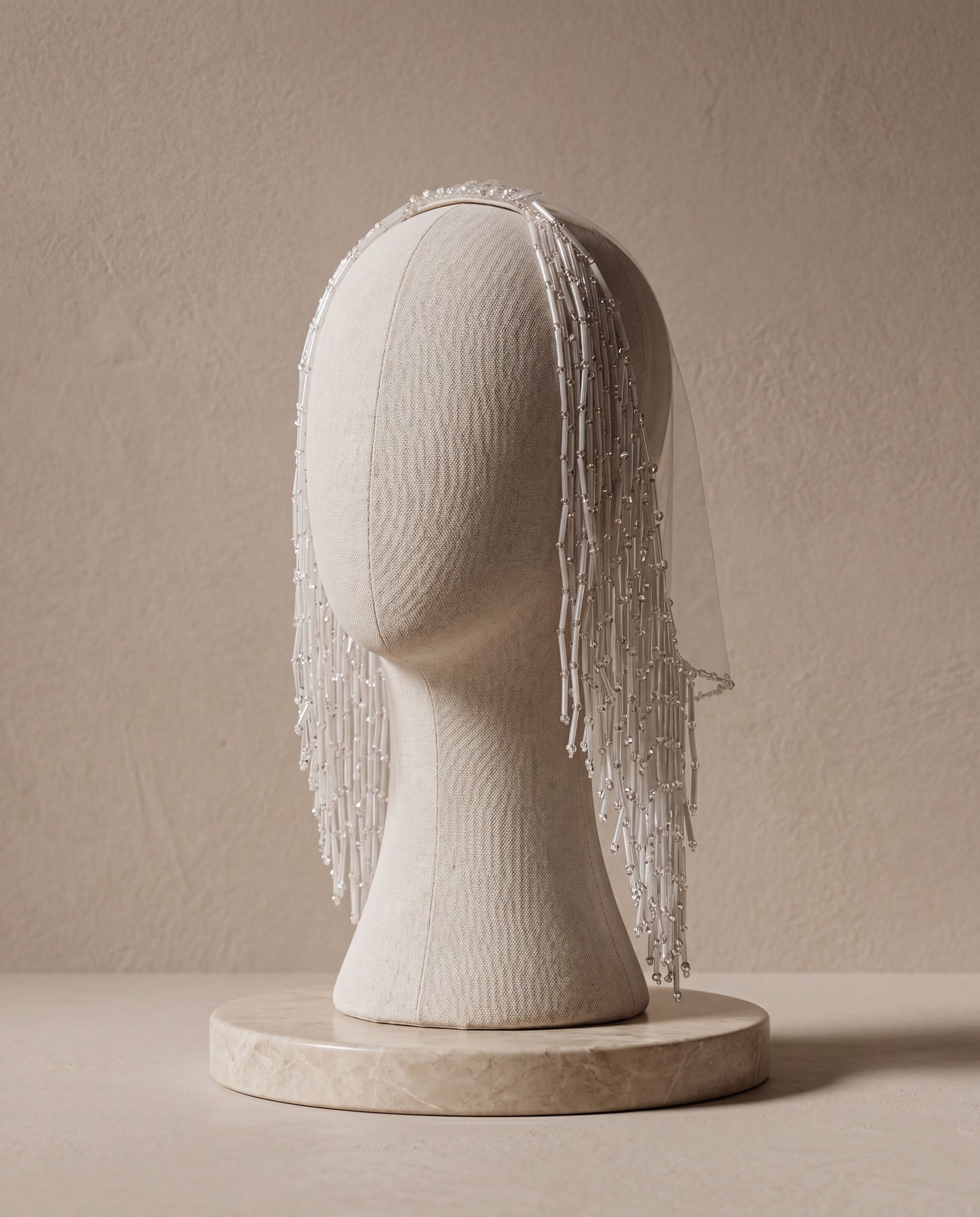 Crystal Fringe Veil