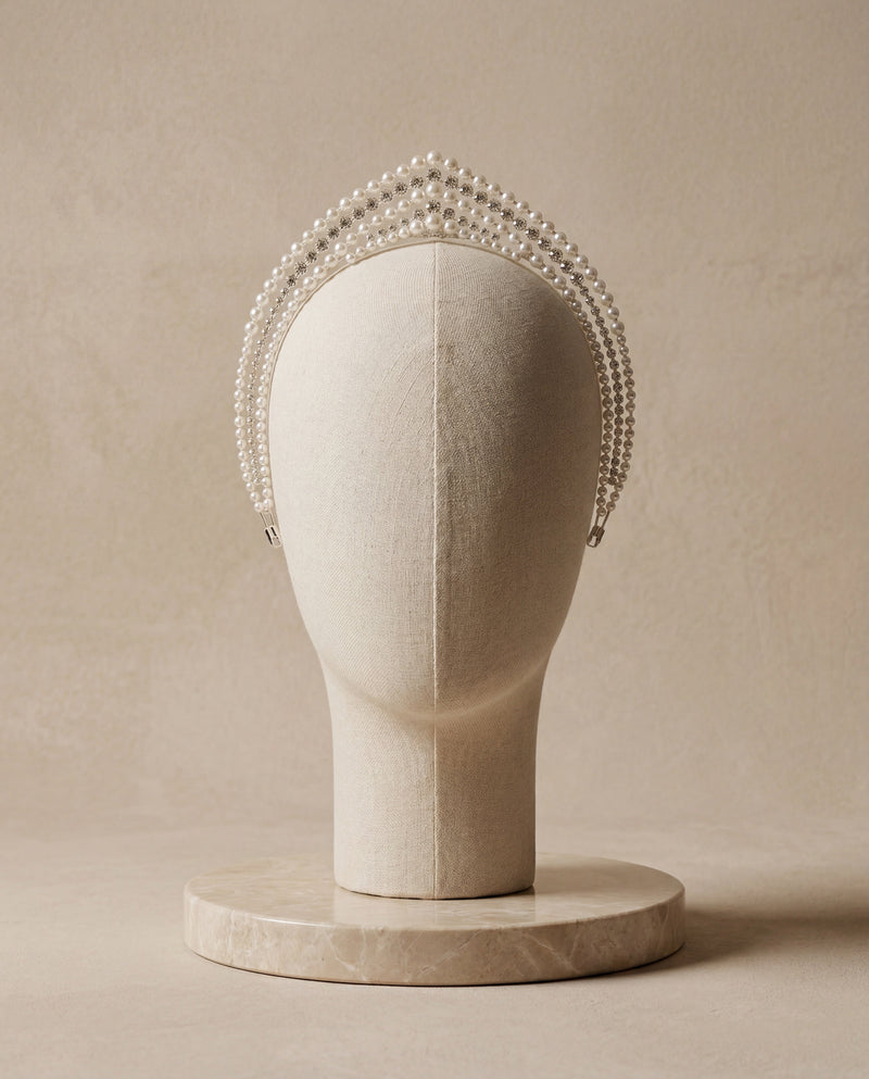 Pearl Crown Tiara