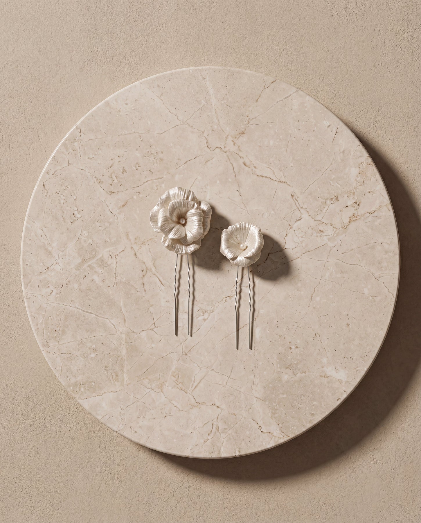 Porcelain Hair Pins