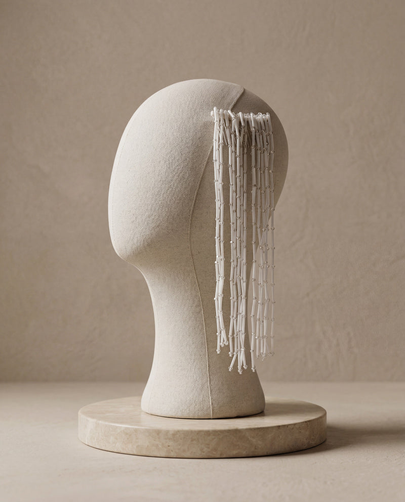 Crystal Fringe Clip