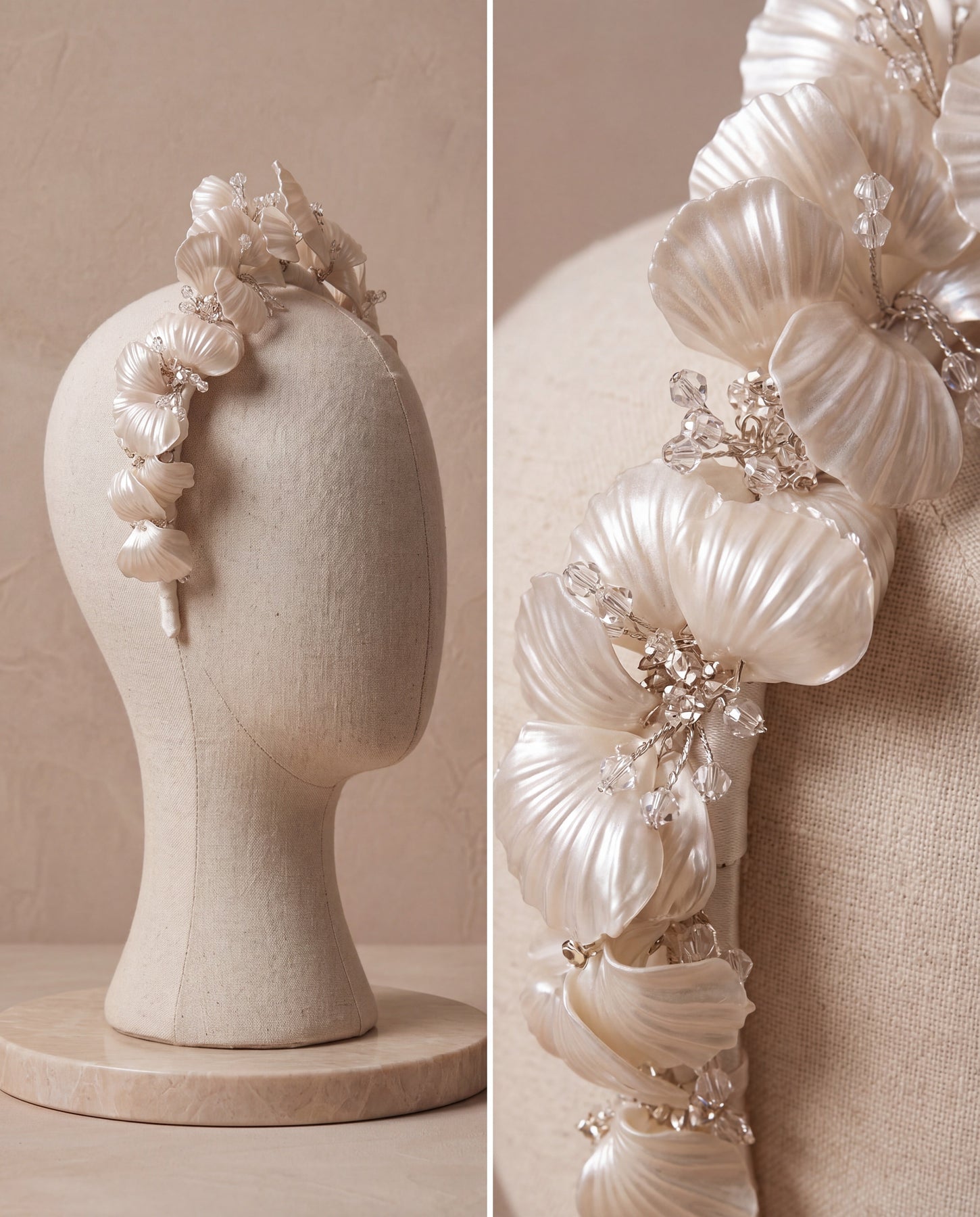 Silky Floral Crown